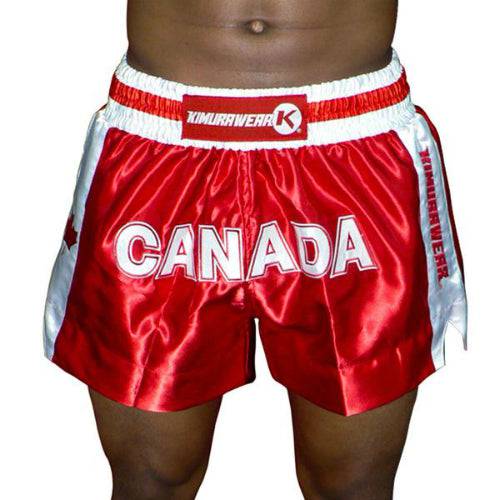 Kimurawear | Canada Edition Muay Thai Shorts - XTC Fitness - Exercise Equipment Superstore - Canada - Muay Thai Shorts