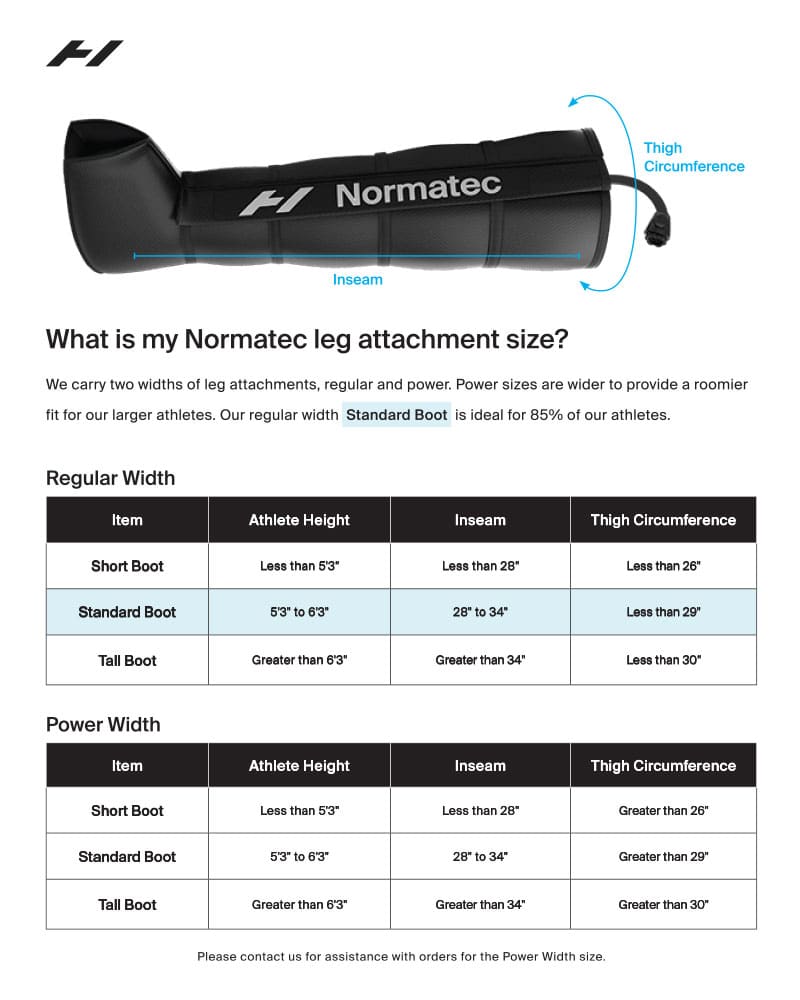 Normatec | Boot Attachment - XTC Fitness - Exercise Equipment Superstore - Canada - Air Compression
