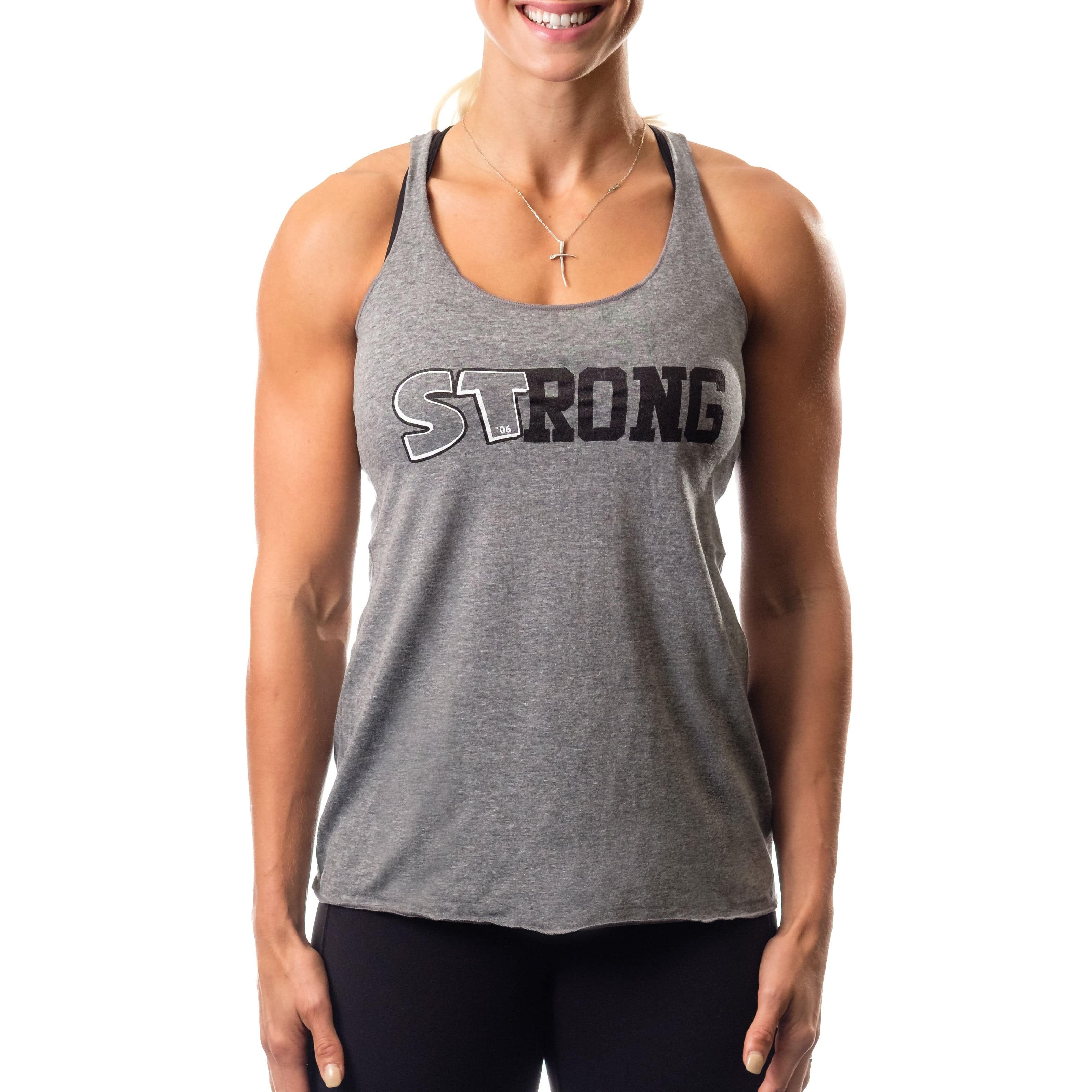 Sling Shot | Women's STrong Tank - Grey - XTC Fitness - Exercise Equipment Superstore - Canada - Tanks
