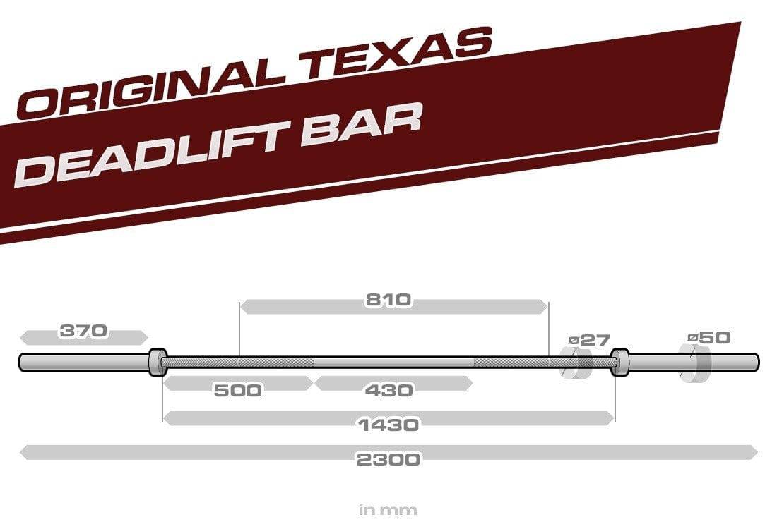 Buddy Capps | The Texas Deadlift Bar - XTC Fitness - Exercise Equipment Superstore - Canada - Powerlifting Barbell