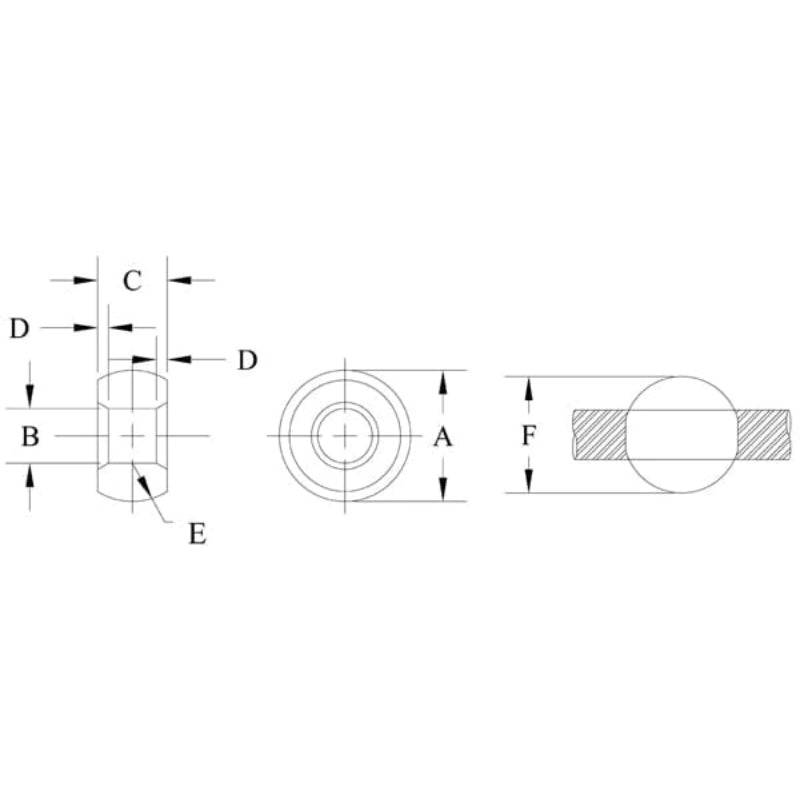 XTC Gear | Cable End - Stainless Steel Ball Stop - XTC Fitness - Exercise Equipment Superstore - Canada - Parts