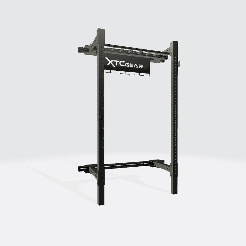 XTC Gear | X-Series Folding Squat Rack - FSR92 - Multi-Grip - PRE-ORDER - XTC Fitness - Exercise Equipment Superstore - Canada - Folding Squat Rack