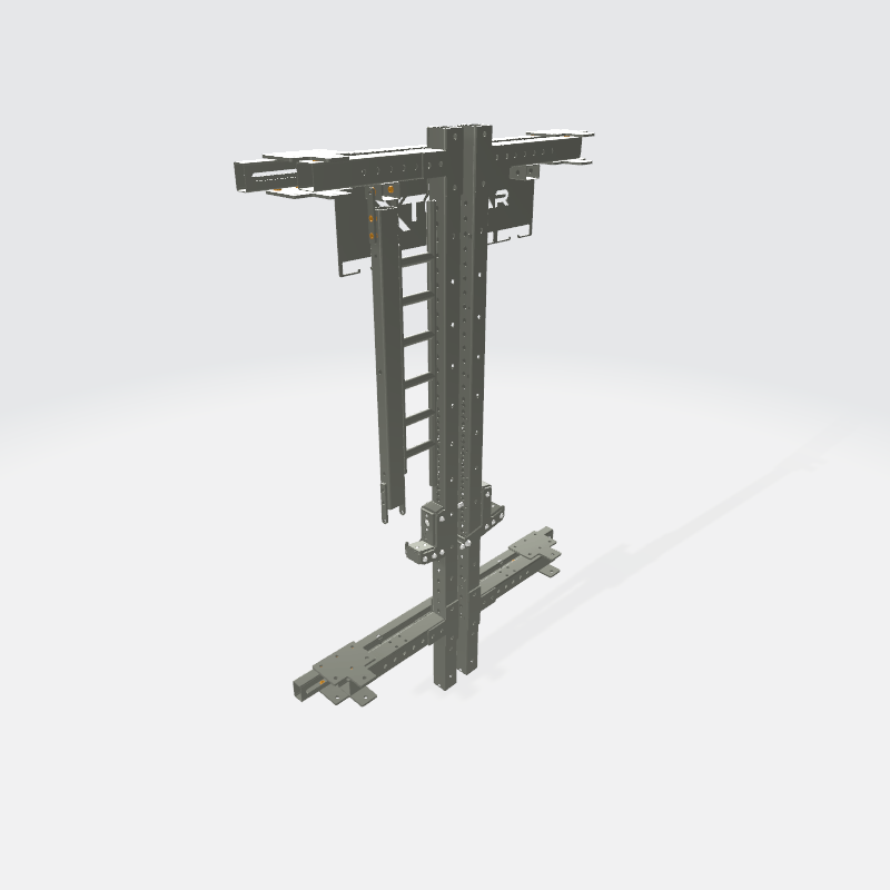 XTC Gear | X-Series Folding Squat Rack - FSR92 - Multi-Grip - PRE-ORDER - XTC Fitness - Exercise Equipment Superstore - Canada - Folding Squat Rack