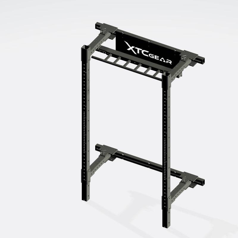 XTC Gear | X-Series Folding Squat Rack - FSR92 - Multi-Grip - PRE-ORDER - XTC Fitness - Exercise Equipment Superstore - Canada - Folding Squat Rack