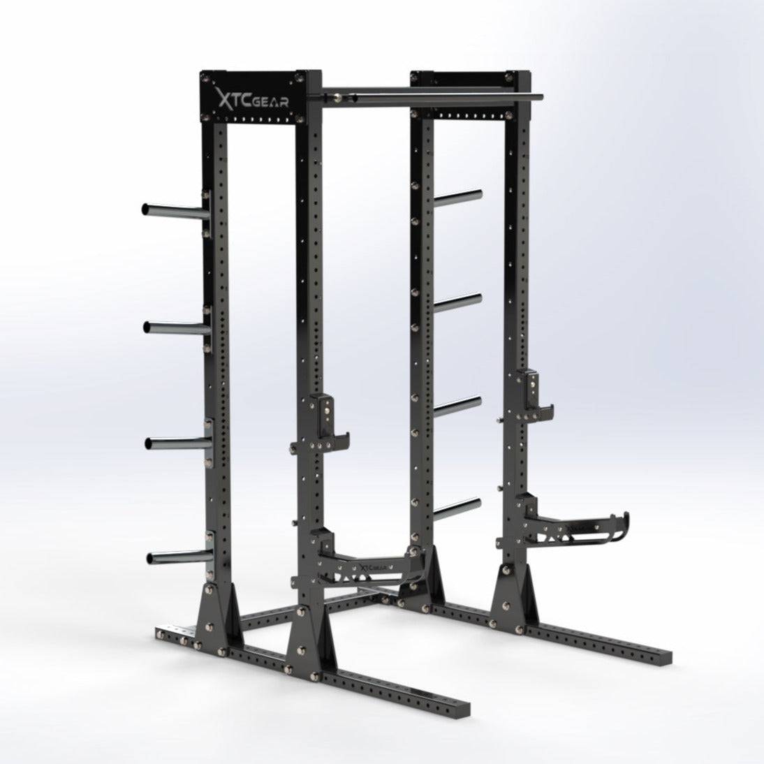 XTC Gear | X-Series Half Rack - HR92 - Multi-Grip - XTC Fitness - Exercise Equipment Superstore - Canada - Squat Rack