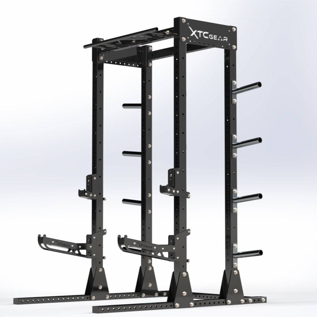 XTC Gear | X-Series Half Rack - HR92 - Multi-Grip - XTC Fitness - Exercise Equipment Superstore - Canada - Squat Rack