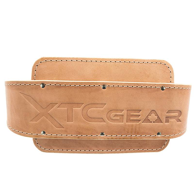 XTC Gear | X-Series Leather Dip Belt - Tan - XTC Fitness - Exercise Equipment Superstore - Canada - Leather Dip Belt
