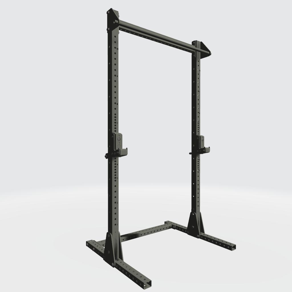 XTC Gear | X-Series Squat Rack w/Chin-up - XTC Fitness - Exercise Equipment Superstore - Canada - Squat Rack