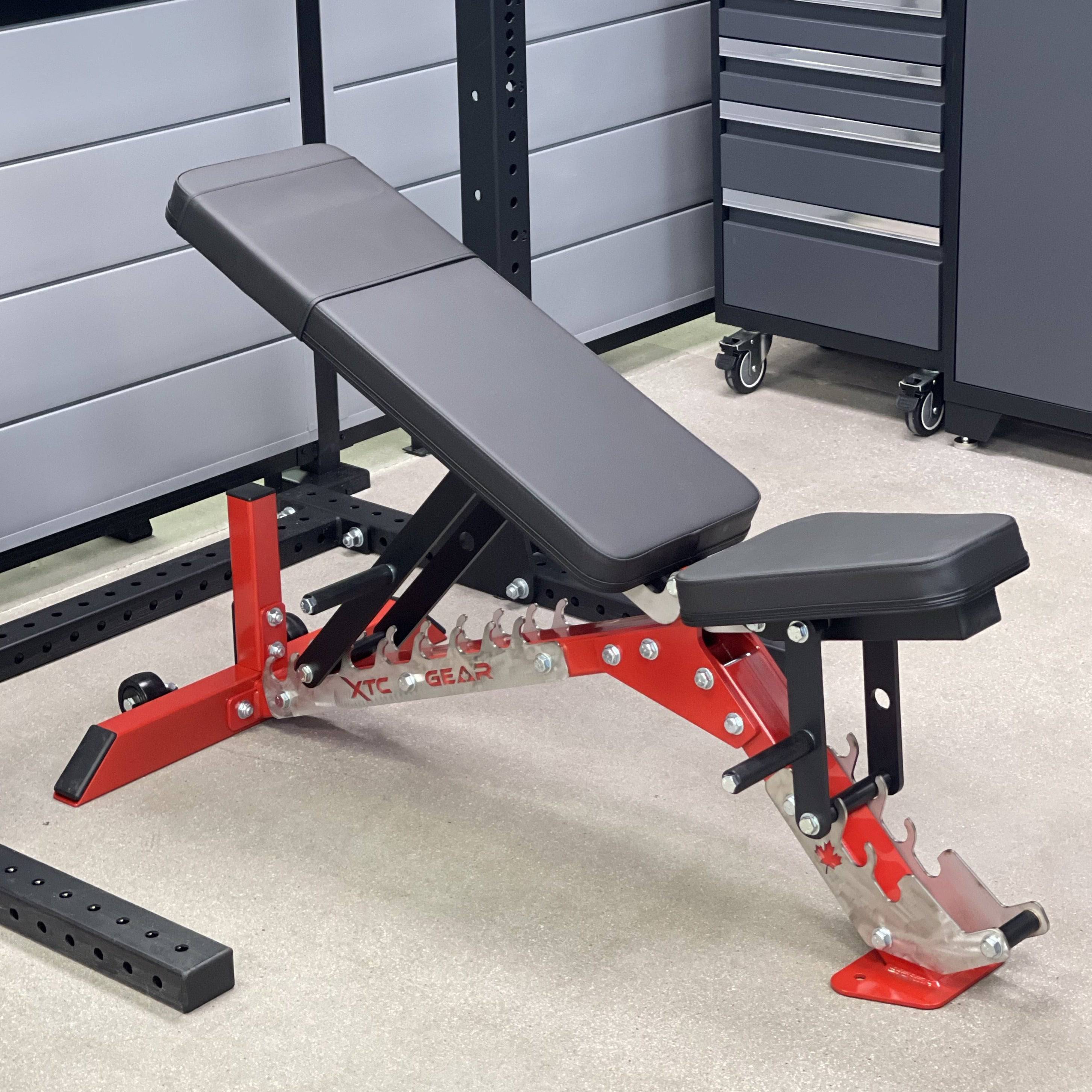 XTC Gear | X-Series Super Bench - XTC Fitness - Exercise Equipment Superstore - Canada - Adjustable Bench FI