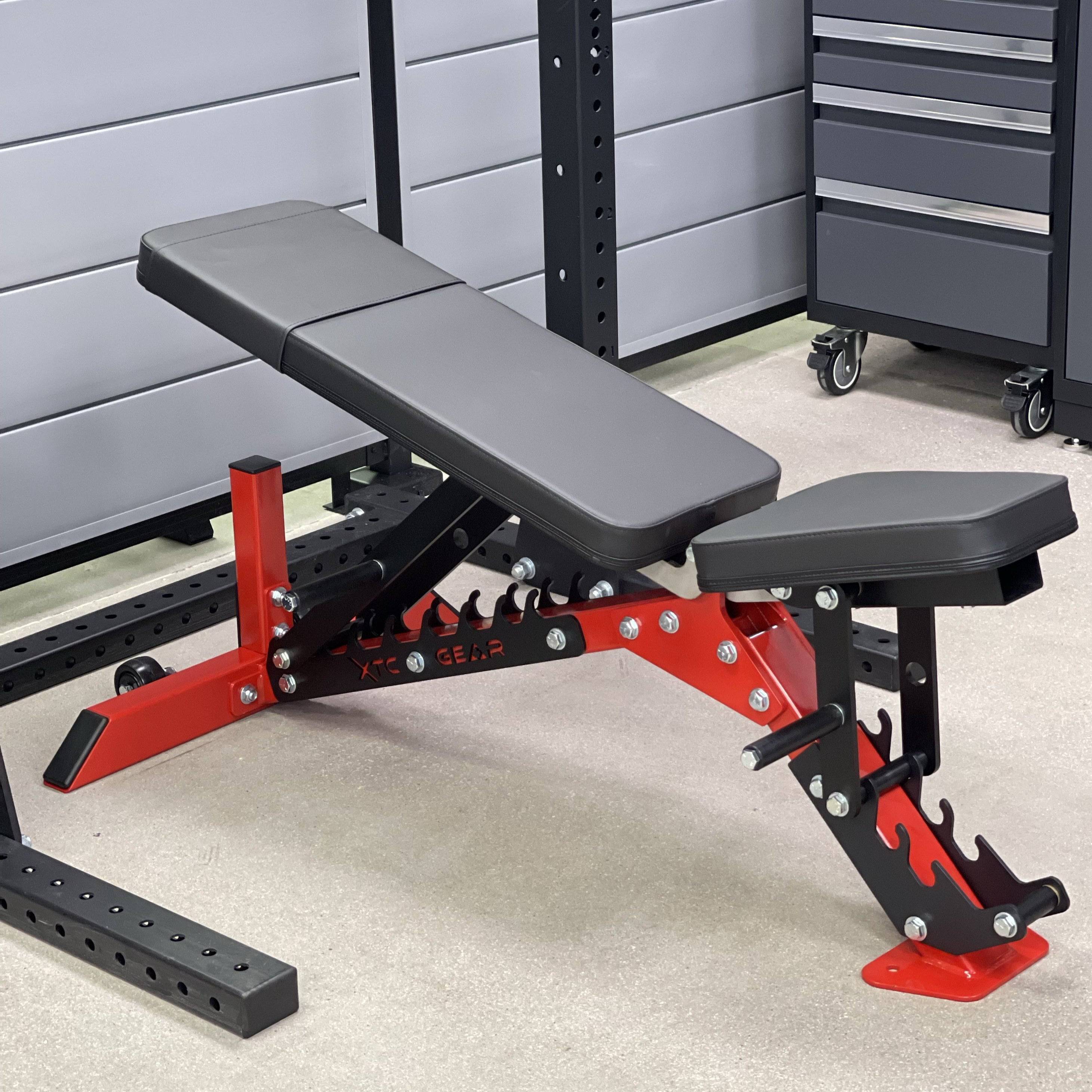 XTC Gear | X-Series Super Bench - XTC Fitness - Exercise Equipment Superstore - Canada - Adjustable Bench FI