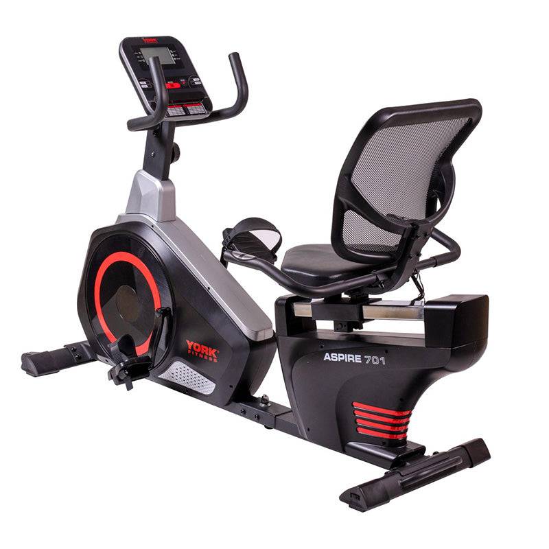 York Barbell | Aspire 701 Recumbent Bike - XTC Fitness - Exercise Equipment Superstore - Canada - Recumbent Bikes