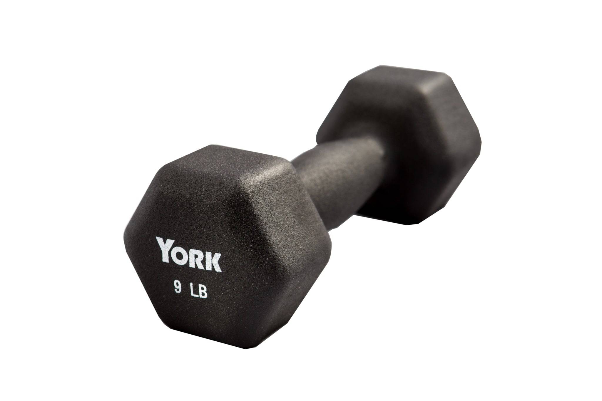 York Barbell | Dumbbells - Hex Neoprene - XTC Fitness - Exercise Equipment Superstore - Canada - Neoprene Hex