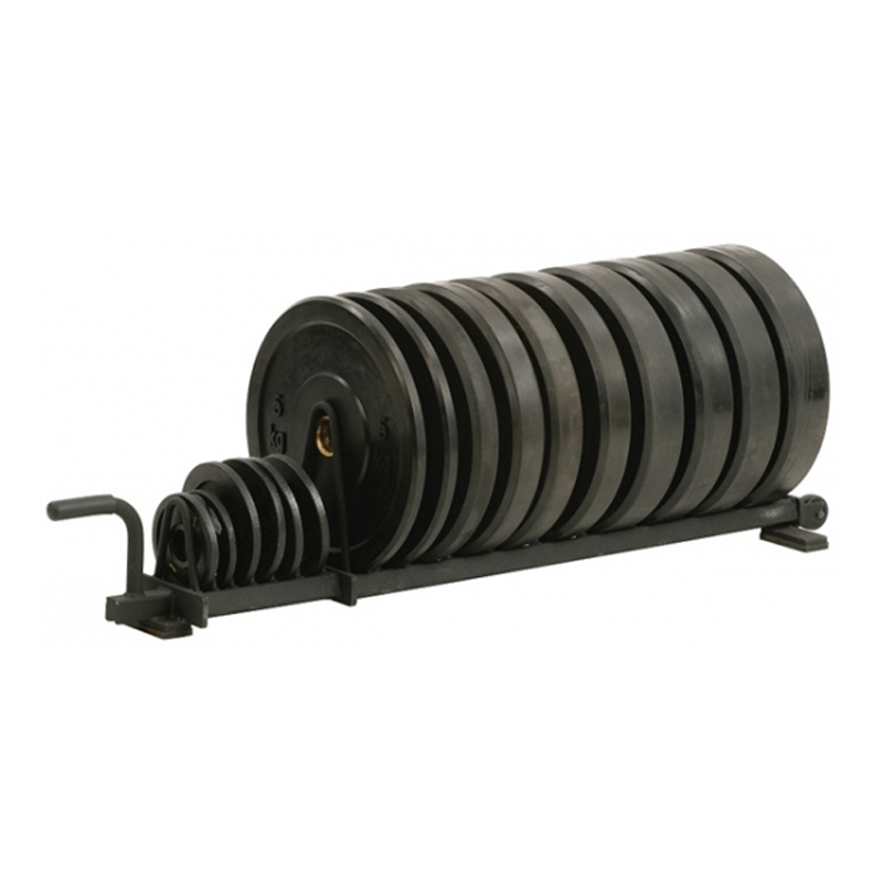 York Barbell Horizontal Weight Plate Rack Bumper Storage Canada