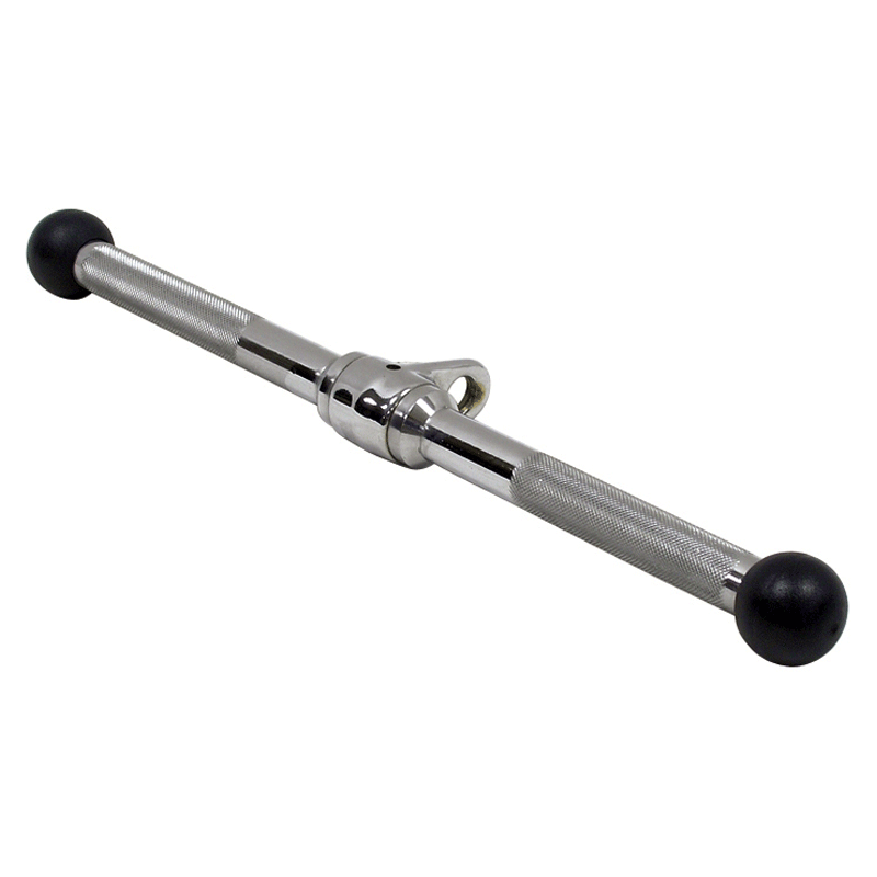 York Barbell | Revolving Straight Bar (Swivel) - 18" - XTC Fitness - Exercise Equipment Superstore - Canada - Cable Attachment