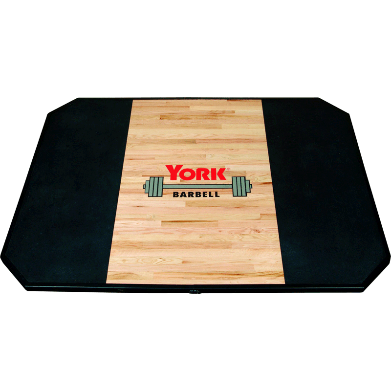 York Barbell | Solid Red Oak Platform - XTC Fitness - Exercise Equipment Superstore - Canada - Olympic Platform