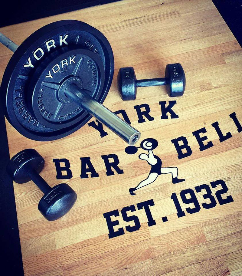 York Barbell Dumbbells Solid Steel Chrome Plated
