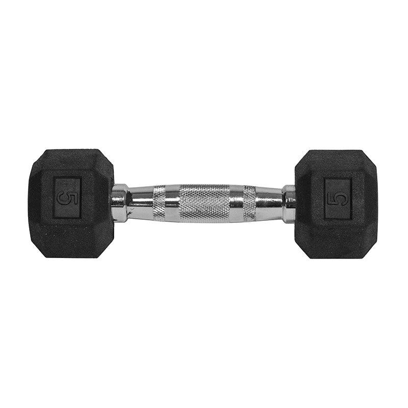 York Barbell | Dumbbells - Rubber Hex - CLEARANCE - XTC Fitness - Exercise Equipment Superstore - Canada - Rubber Coated Hex