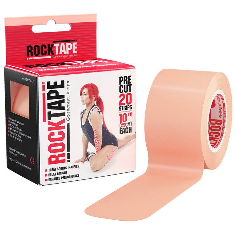 RockTape | 5cm RockTape Pre-Cut - XTC Fitness - Exercise Equipment Superstore - Canada - Kinesiology Tape