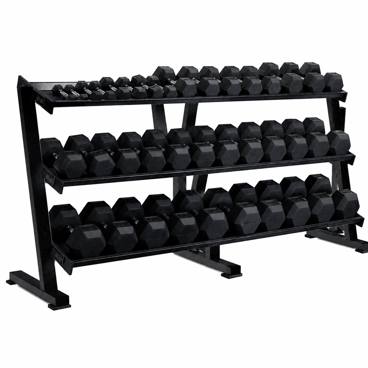 York Barbell | Professional Hex Dumbbell Rack - XTC Fitness - Exercise Equipment Superstore - Canada - Dumbbell Storage