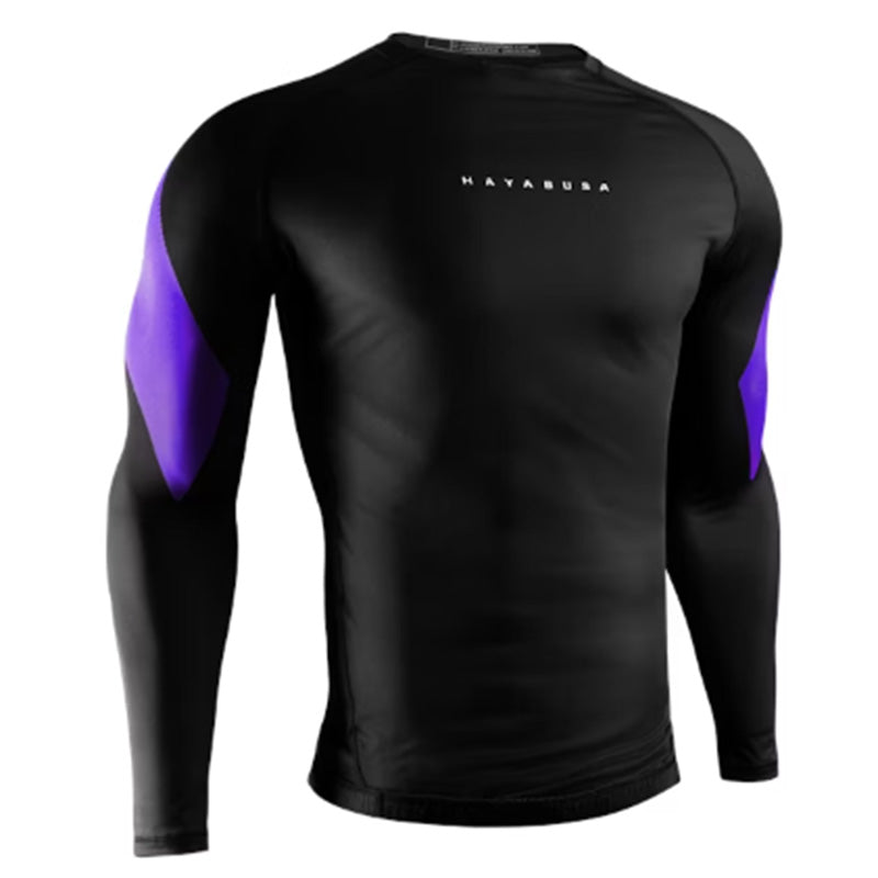 Hayabusa | Men's Pro Ranked Long Sleeve Rash Guard - XTC Fitness - Exercise Equipment Superstore - Canada - Rash Guard