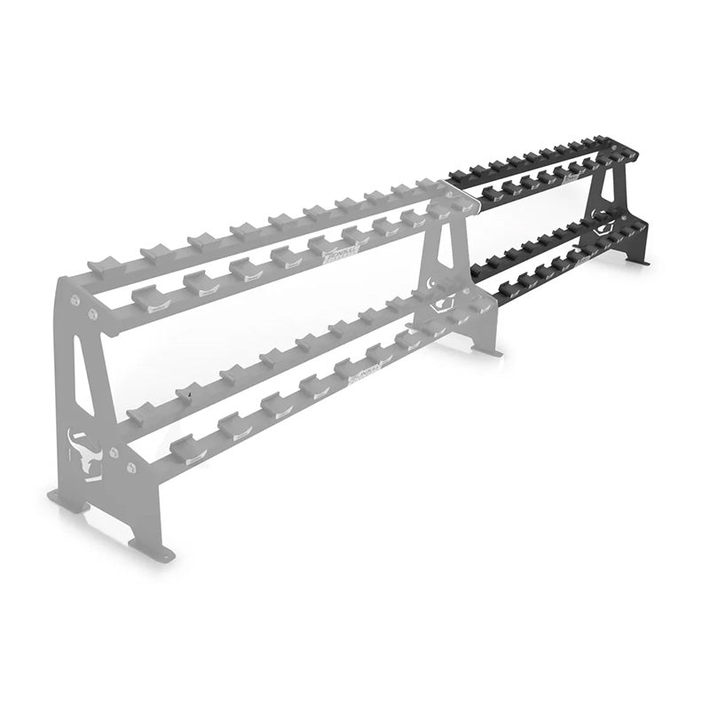 Iron Bull | 2-Tier Commercial Dumbbell Rack Extension