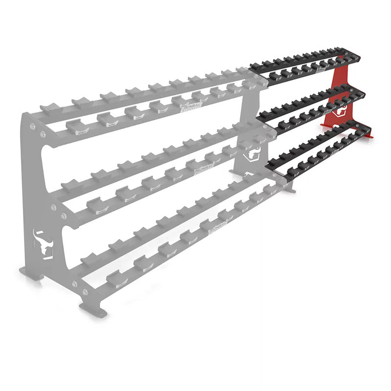 Iron Bull | 3-Tier Commercial Dumbbell Rack Extension