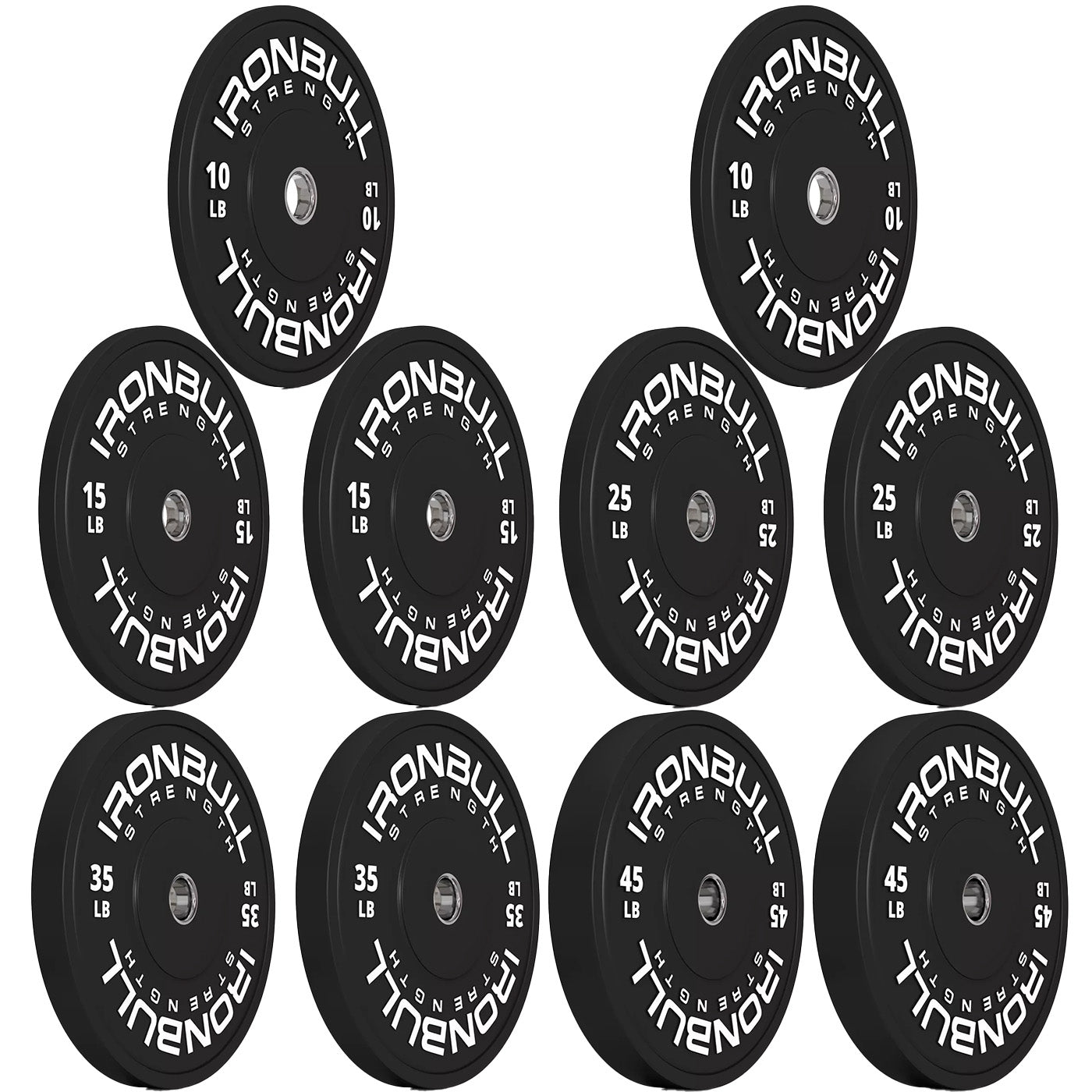Iron Bull | BP Bumper Plates - XTC Fitness - Exercise Equipment Superstore - Canada - Training Bumper Plates