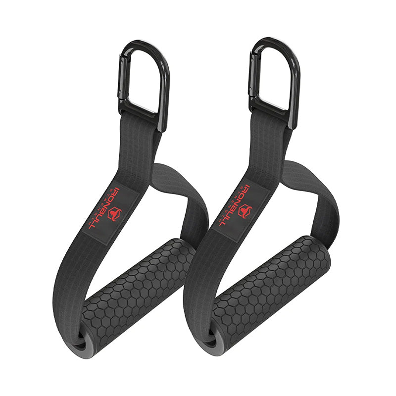 Iron Bull | Nylon Cable Attachment Exercise Handles (Pair) - XTC Fitness - Exercise Equipment Superstore - Canada - Cable Attachment