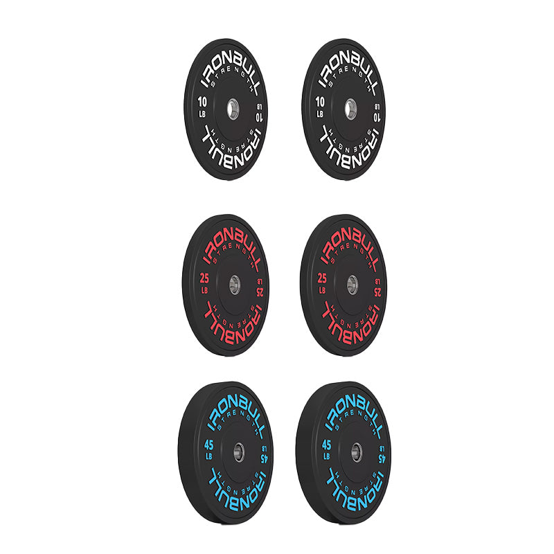 Iron Bull | Performance Bumper Plates - Pounds - XTC Fitness - Exercise Equipment Superstore - Canada - Training Bumper Plates