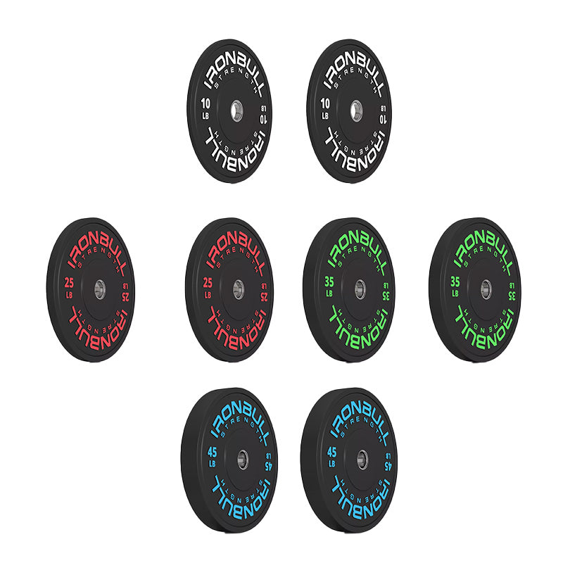Iron Bull | Performance Bumper Plates - Pounds - XTC Fitness - Exercise Equipment Superstore - Canada - Training Bumper Plates