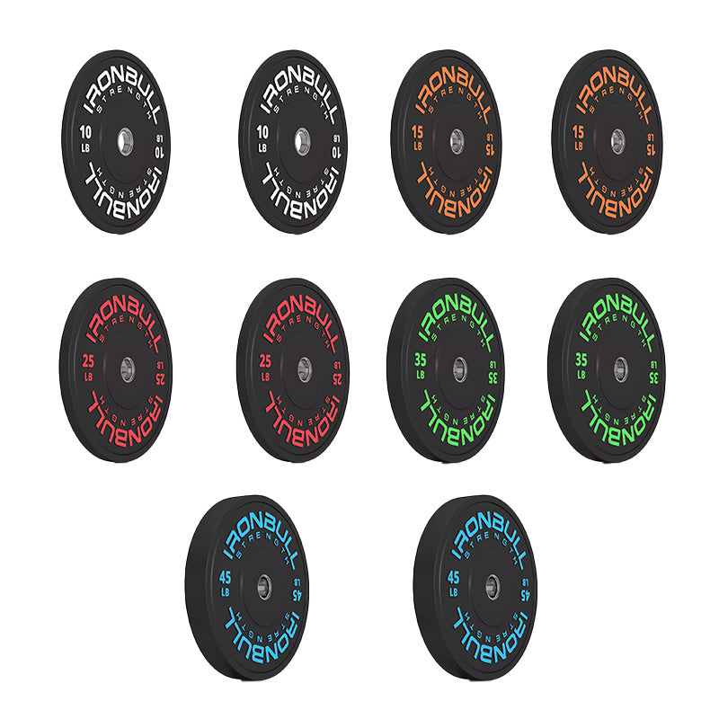 Iron Bull | Performance Bumper Plates - Pounds - XTC Fitness - Exercise Equipment Superstore - Canada - Training Bumper Plates