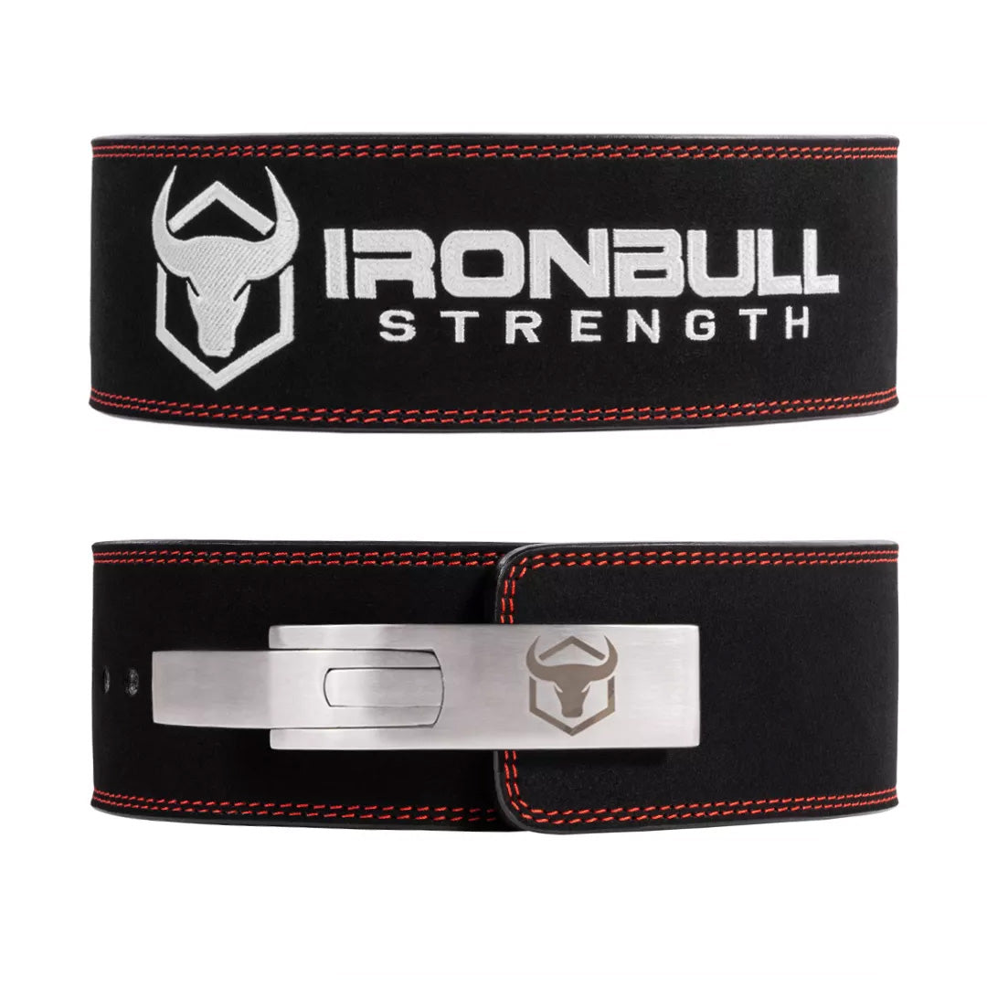 Iron Bull | Pro 10mm 4" Lever Belt - XTC Fitness - Exercise Equipment Superstore - Canada - Leather Powerlifting Belt