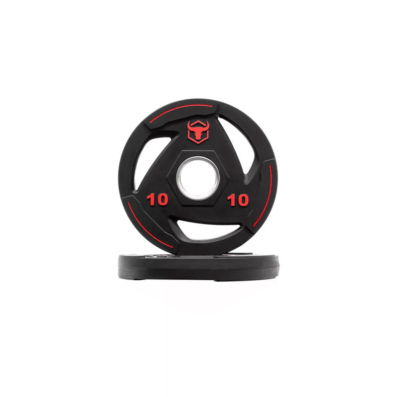 Iron Bull | Rubber Coated Weight Plates - Pounds