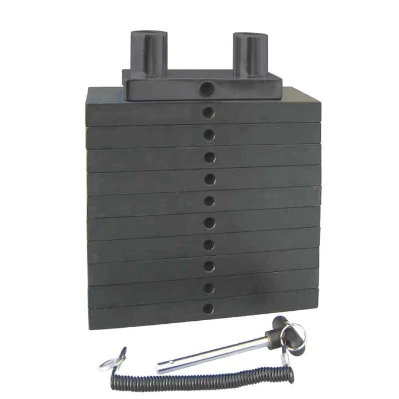 XTC Gear | Black Composite Weight Stack - XTC Fitness - Exercise Equipment Superstore - Canada - Parts