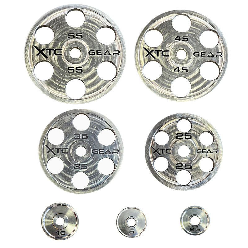 XTC Gear | Legacy Series 6 Shooter Plates - XTC Fitness - Exercise Equipment Superstore - Canada - Calibrated Steel Plates