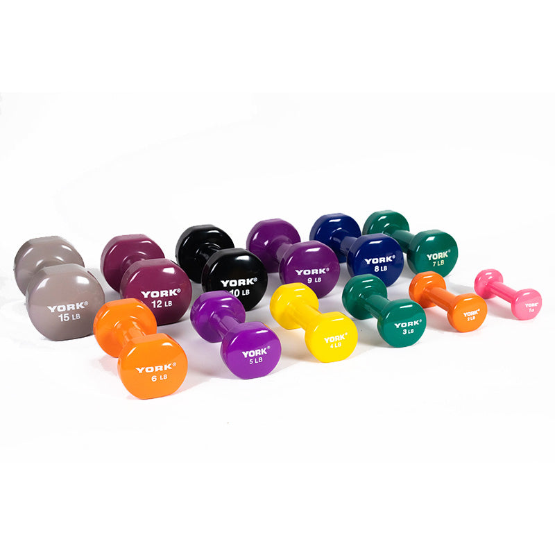 York Barbell | Vinyl Fitbells - XTC Fitness - Exercise Equipment Superstore - Canada - Vinyl Dipped
