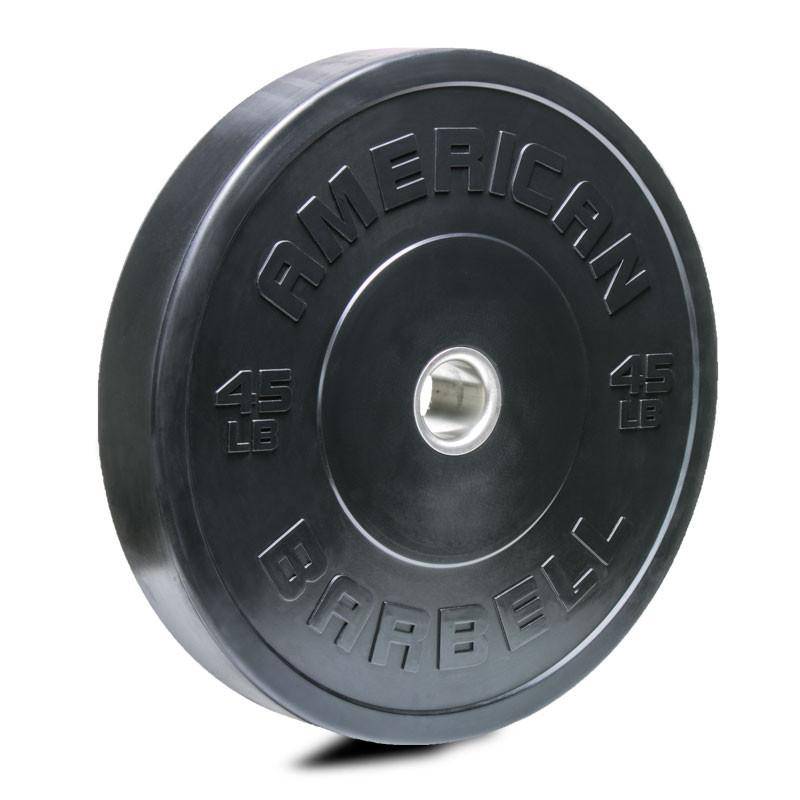 American Barbell | Black LB Sport Bumper Plates - XTC Fitness - Exercise Equipment Superstore - Canada - Training Bumper Plates