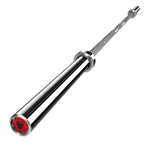 American Barbell | Olympic Barbell - 7ft Elite Power Bar - 20Kg Stainless Steel Shaft w/ Hard Chrome Sleeve - XTC Fitness - Exercise Equipment Superstore - Canada - Powerlifting Barbell