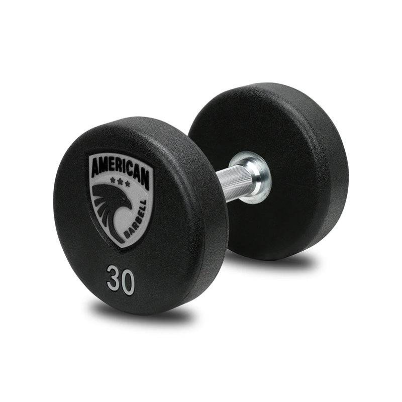 American Barbell | Series 4 Urethane Dumbbells - XTC Fitness - Exercise Equipment Superstore - Canada - Urethane Coated Round