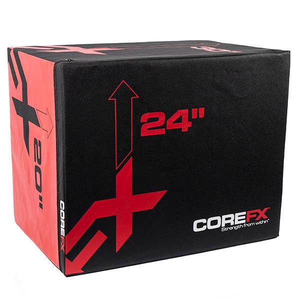 COREFX | 3-in-1 Foam Plyo Box - XTC Fitness - Exercise Equipment Superstore - Canada - Plyo Box