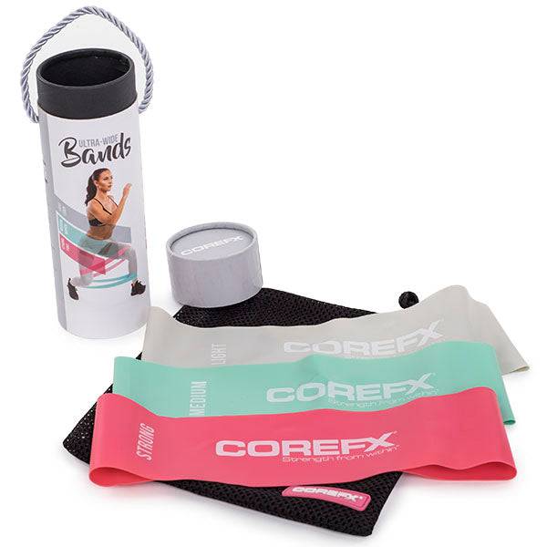 COREFX | Ultra-Wide Bands Set - XTC Fitness - Exercise Equipment Superstore - Canada - Mini Bands