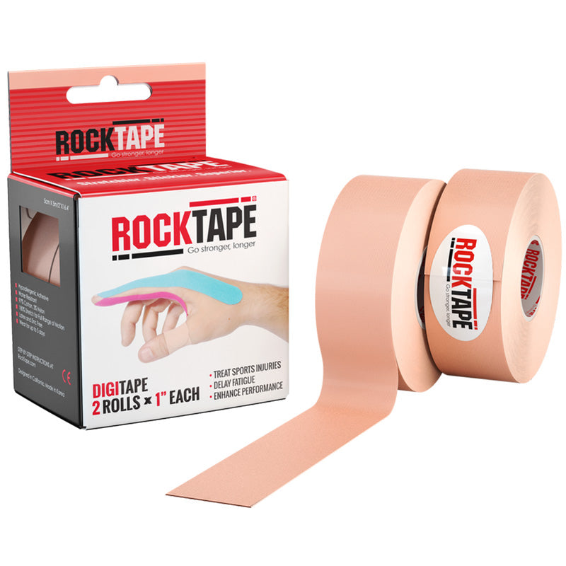 RockTape | 2.5cm Beige Digit Tape (2 Rolls) - XTC Fitness - Exercise Equipment Superstore - Canada - Kinesiology Tape