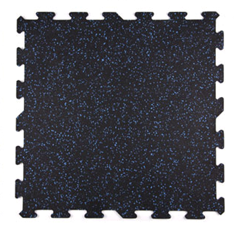 Ecore Athletic | Basic Fit - Interlocking Tile - Buff Blue 10 - XTC Fitness - Exercise Equipment Superstore - Canada - Interlocking Tile
