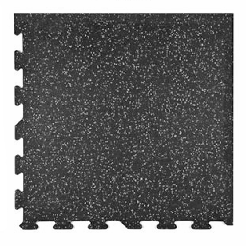 Ecore Athletic Basic Fit Interlocking Tile Grippin Gray 10 Corner