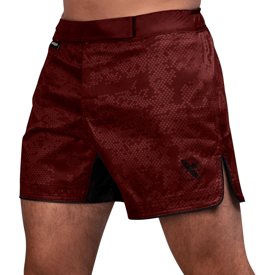 Hayabusa | Hexagon Mid-Thigh Fight Shorts - XTC Fitness - Exercise Equipment Superstore - Canada - Grappling Shorts