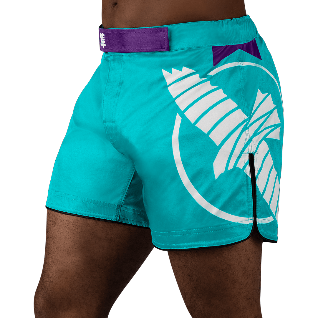 Hayabusa | Icon Mid-Thigh Fight Shorts - XTC Fitness - Exercise Equipment Superstore - Canada - Kickboxing Shorts