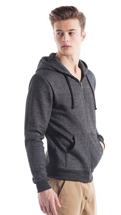 XTC Gear | Jerico Artisan Melange Full-Zip Hoody - XTC Fitness - Exercise Equipment Superstore - Canada - Hoodie