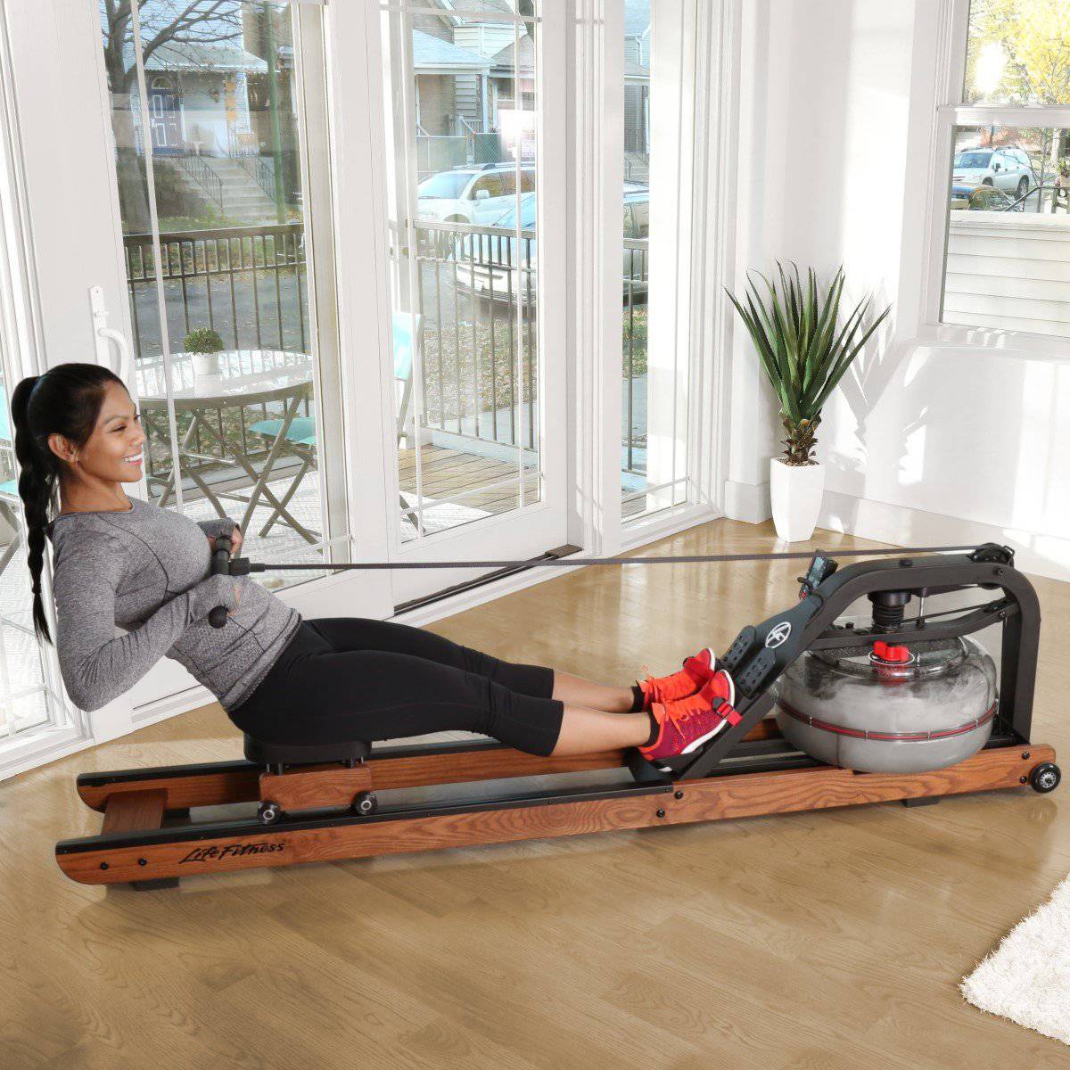Life Fitness | Indoor Rower - Row HX Trainer with Bluetooth Monitor - XTC Fitness - Exercise Equipment Superstore - Canada - Rower