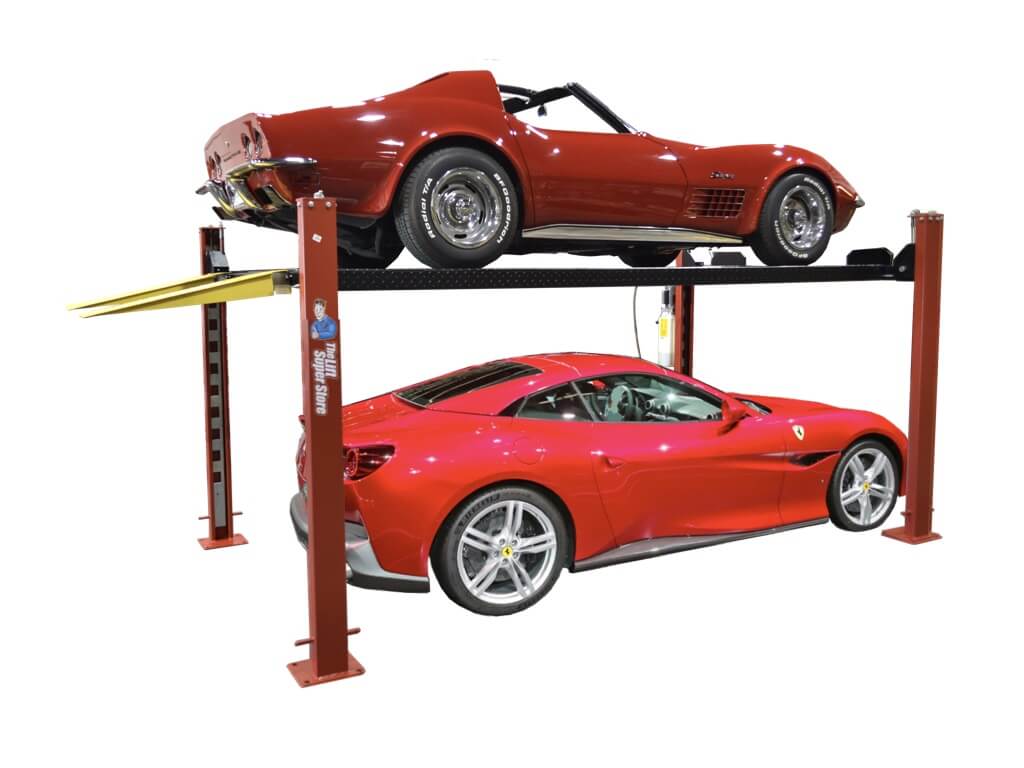 LSS | Quatro Stacker Standard — Four-Post Lift 8,000 LB. (3.6T) - XTC Fitness - Exercise Equipment Superstore - Canada - 4 Post Lift