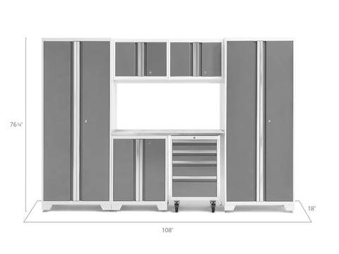NewAge | Bold Series Cabinet Set - 7 Piece - XTC Fitness - Exercise Equipment Superstore - Canada - Storage Cabinets